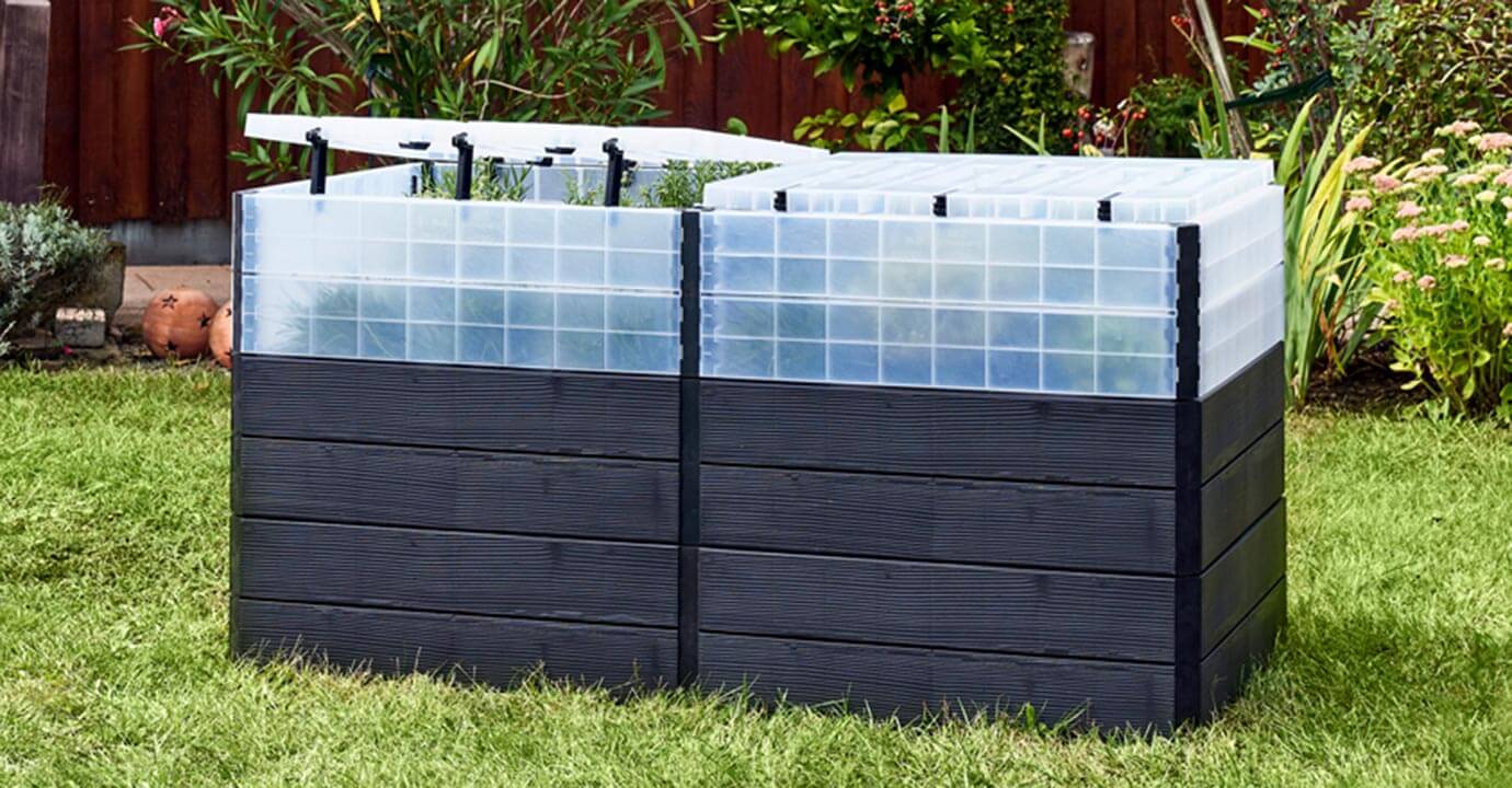 Ergo Quadro TurboPlus 2L Hochbeet Wood GARANTIA