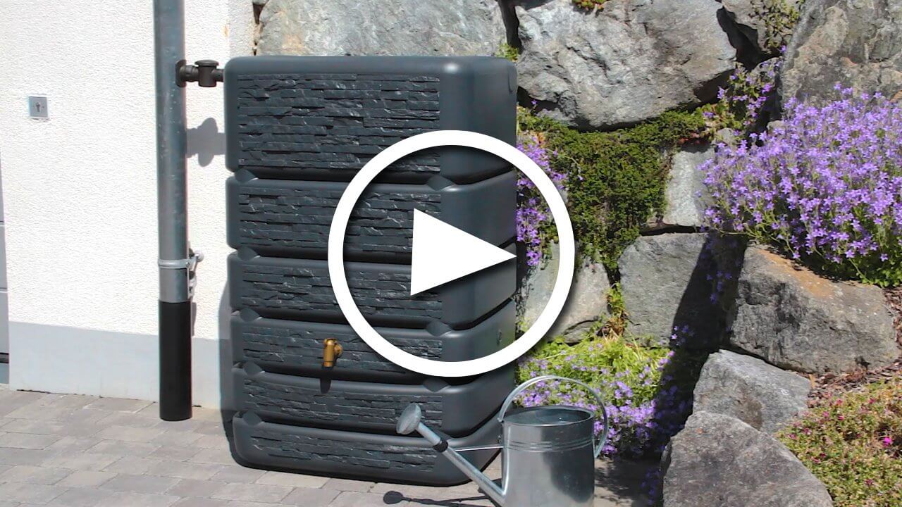 4rain | Slim Stone Decor Mauertank