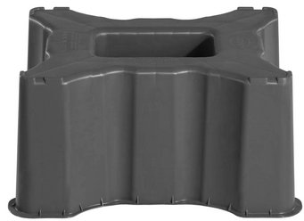 Regentonnenunterstand für Regentonne eckig 300 l graphitegrey