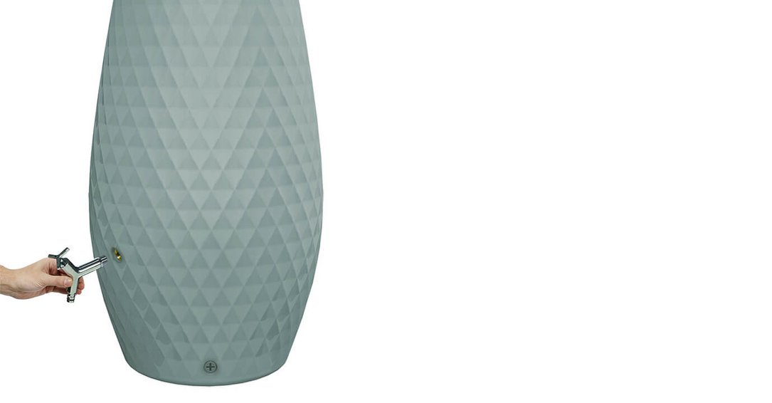 Triagon 2in1 Regenpeicher 230L agave Auslufhahn