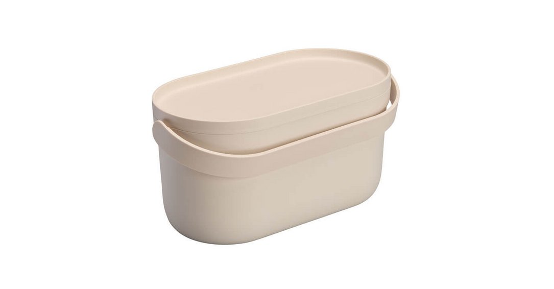 Nova Biomuelleimer 5L sandbeige
