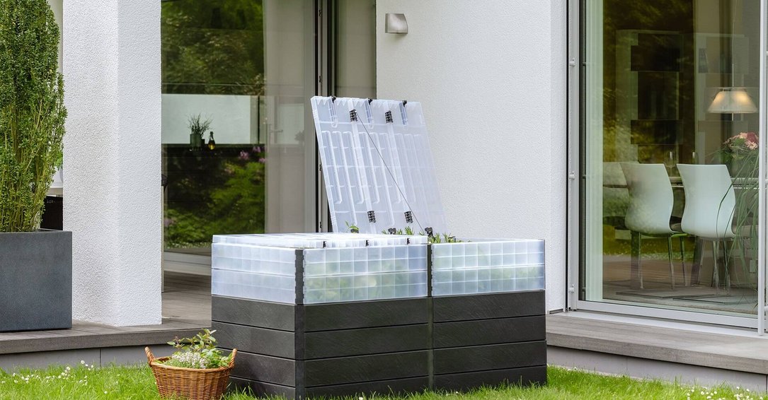 E Ergo Quadro TurboPlus Hochbeet 2L 80 stone 02 Screen