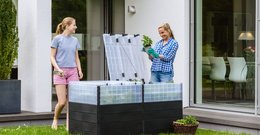 Ergo Quadro TurboPlus 2L Hochbeet Stone