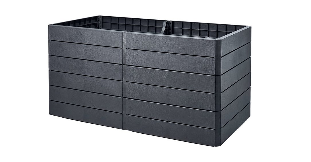 Ergo Quadro 2L 75 Hochbeet stone frontansicht