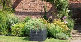 Ergo Quadro Raised bed Stone