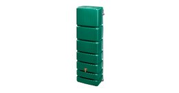 4rain | Wall-mounted slim tank dark green