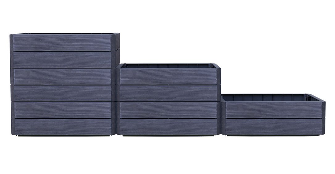 Ergo Vario 2 Hochbeet M 25 50 75 Wood