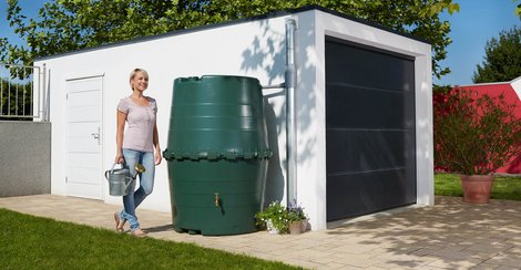 Deposito agua pluvial Muebles y accesorios de jardinería de segunda mano  baratos