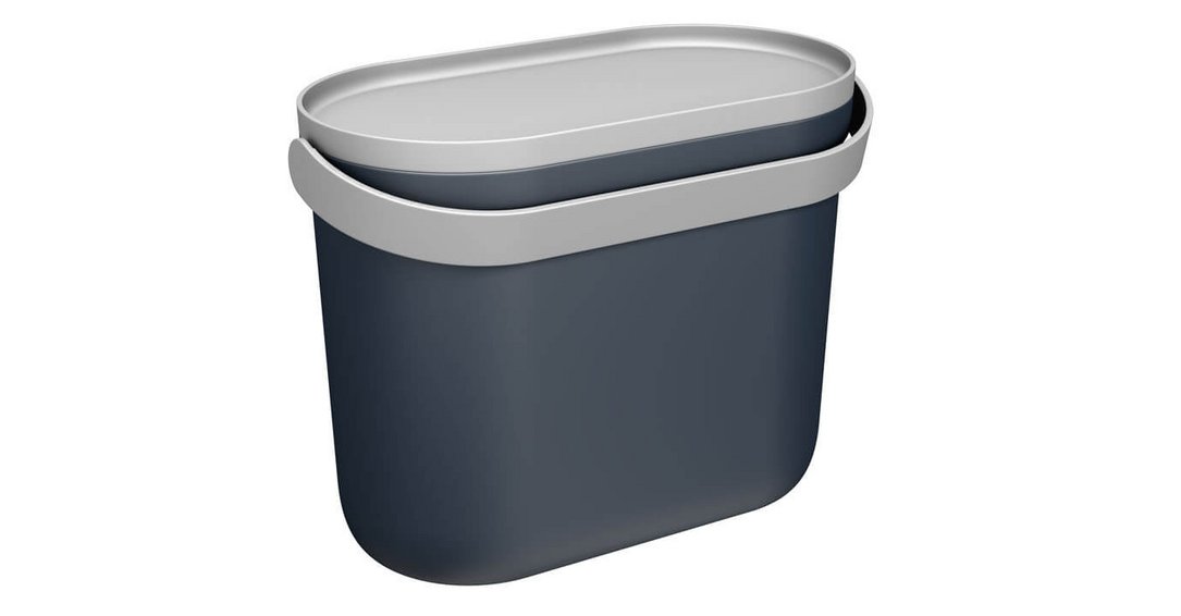 Nova Biomuelleimer 8L grau graphitegrey