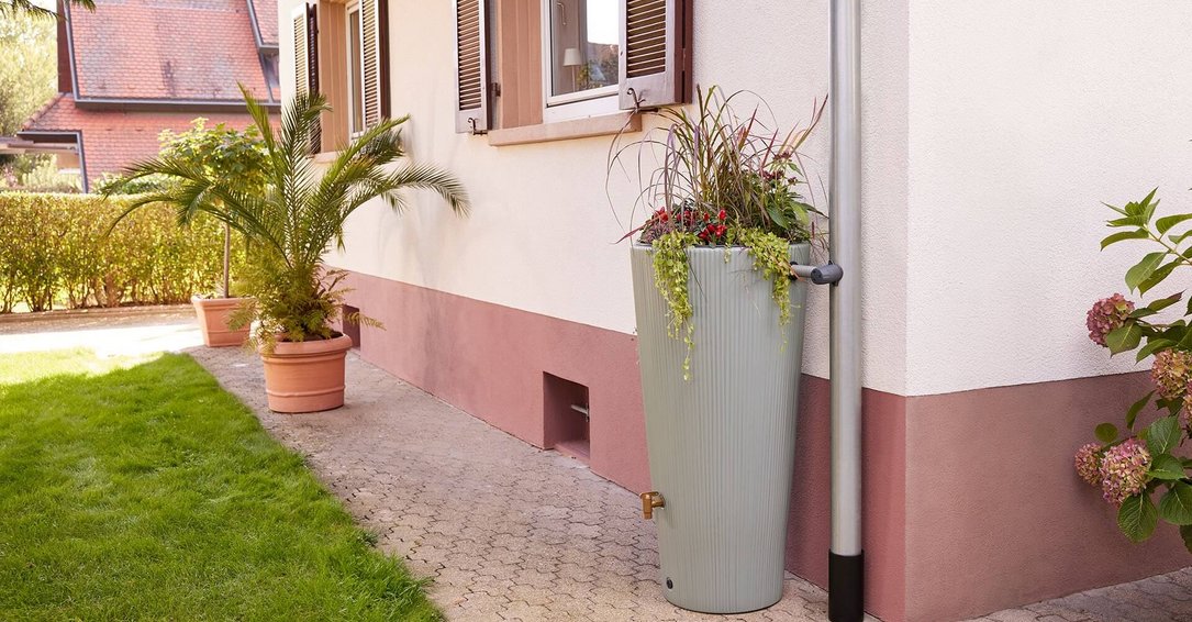 E Vaso 2in1 Decor Regenspeicher 220L agave 01 Screen