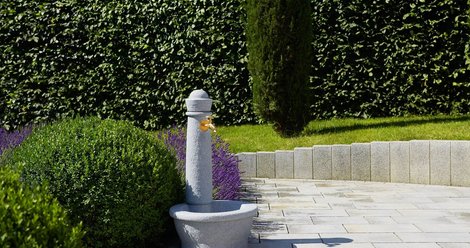 Stone fountains Roma