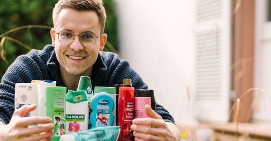 Frascos de champú Barrica