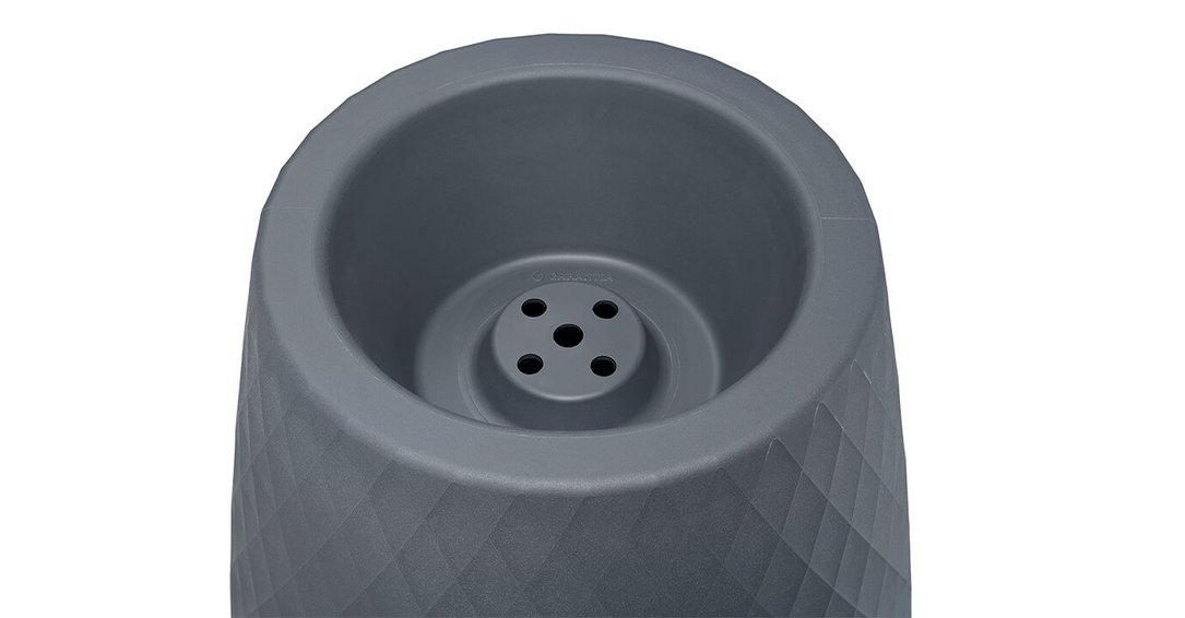 Triagon 2in1 Regenspeicher 230L graphitegrey Pflanzschale