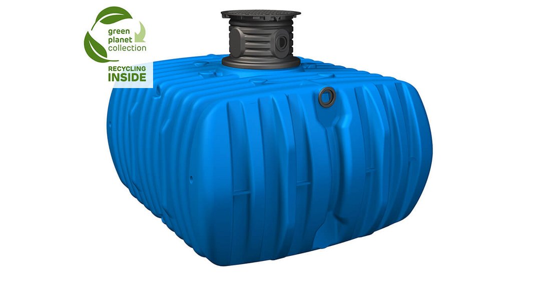 Flat Tanksystem 1500l green planet 