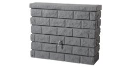 Rocky wall tank dark granite