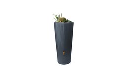 4rain | Vaso 2in1 Decor Regenspeicher graphitegrey