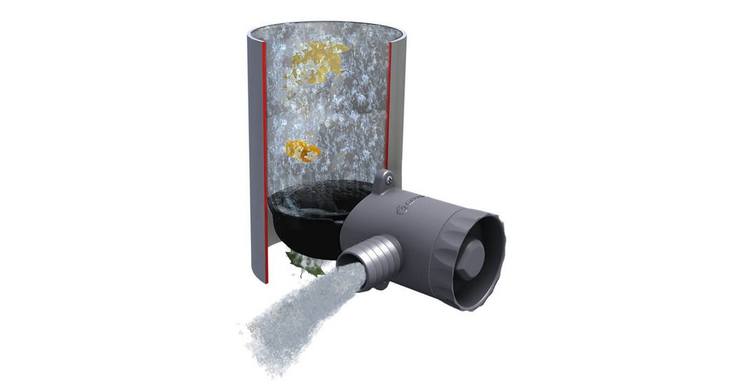 I Speedy Flexx Regensammler DN110 Wasser Fallrohr 01 frg Screen