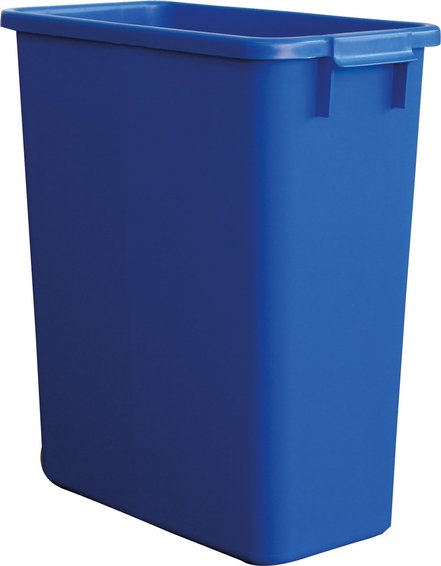 Multi-purpose container square blue