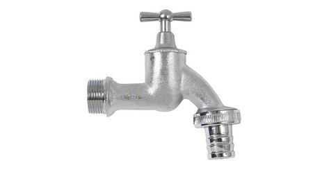 Grifo metálico para ánfora o columna 3/4"