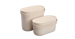 NOVA Biomülleimer sandbeige