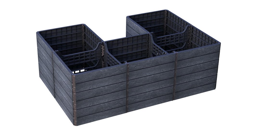 Ergo Quadro Hochbeet Stone UL75