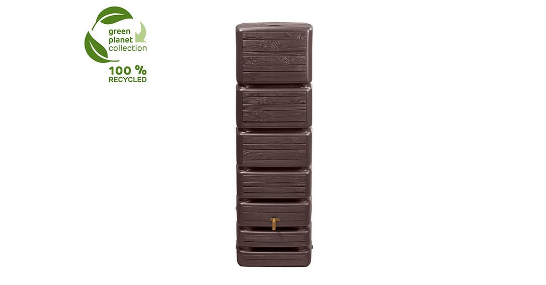 Slim Wood Decor Wandtank 350L darkwood Produktbild