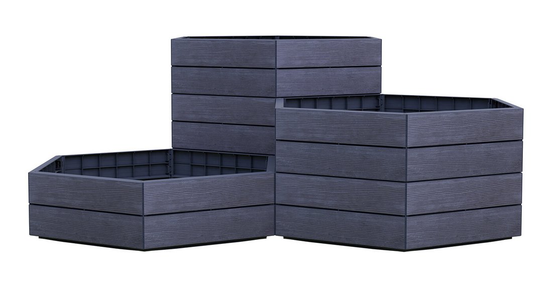 Ergo Vario 1 Hochbeet EL 25 75 50 Wood