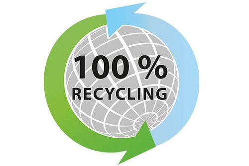 100% Reciclado y reciclable