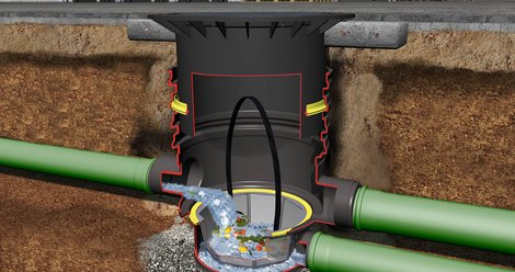 Universal Industrial Filter 3 external, suitable for pedestrian loading