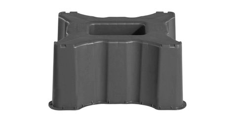 Support pour cuve à eau rectangulaire 300 L gris graphite