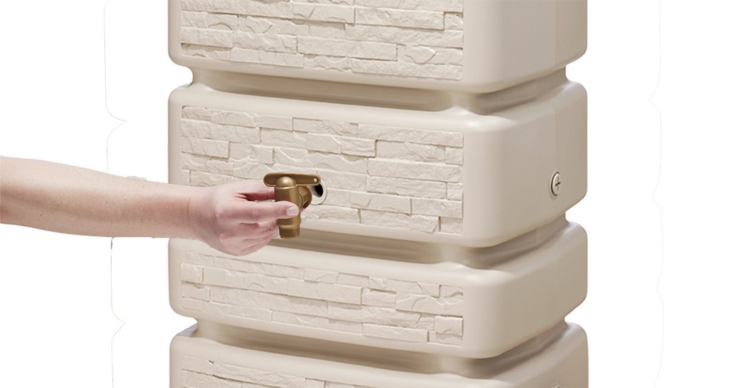 Depósito Slim Stone Decor Beige