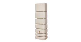 4rain | Wall-mounted slim tank sand beige