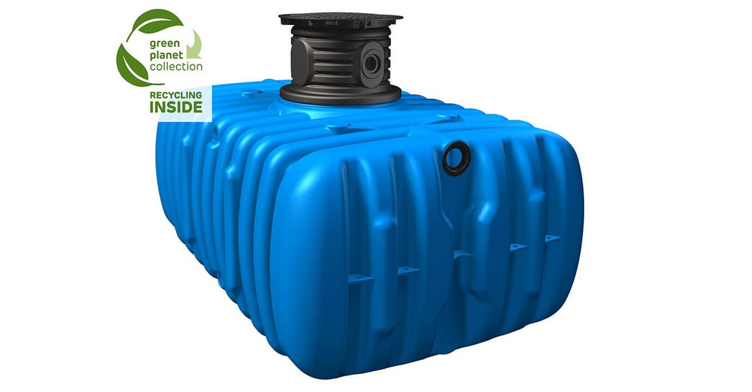 Flat Tanksystem 5000l green planet
