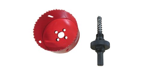 Bohrer mit Aufnahmeschaft DN 75