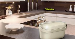 NOVA Biomülleimer sandbeige