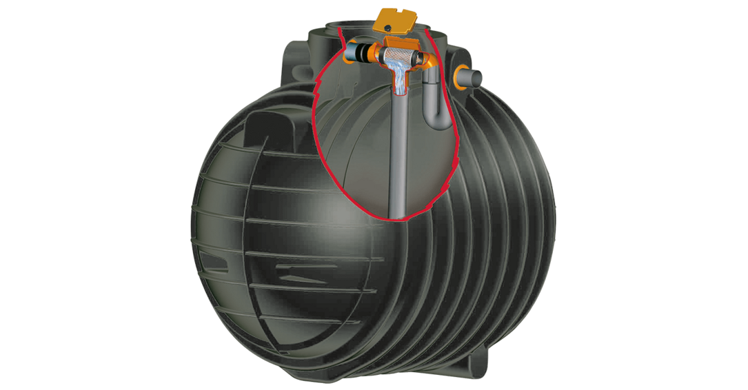 Mono Tanksystem mit Filter