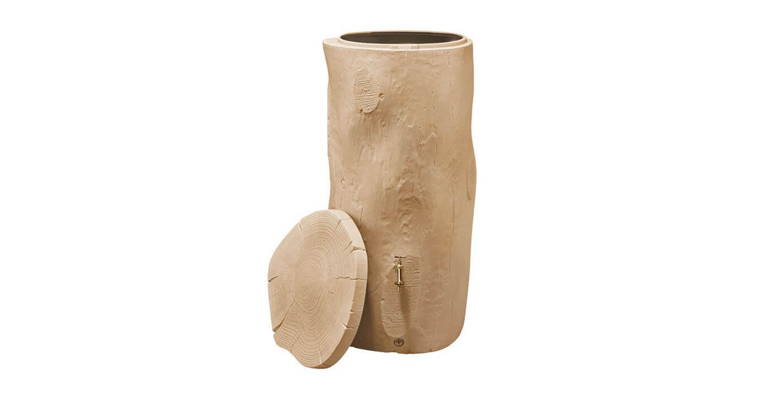 Woodstock Regenspeicher 250L lightwood offener Deckel