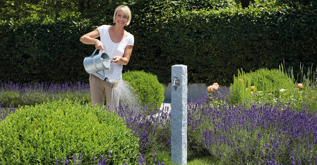 Fontaine Granit gris clair