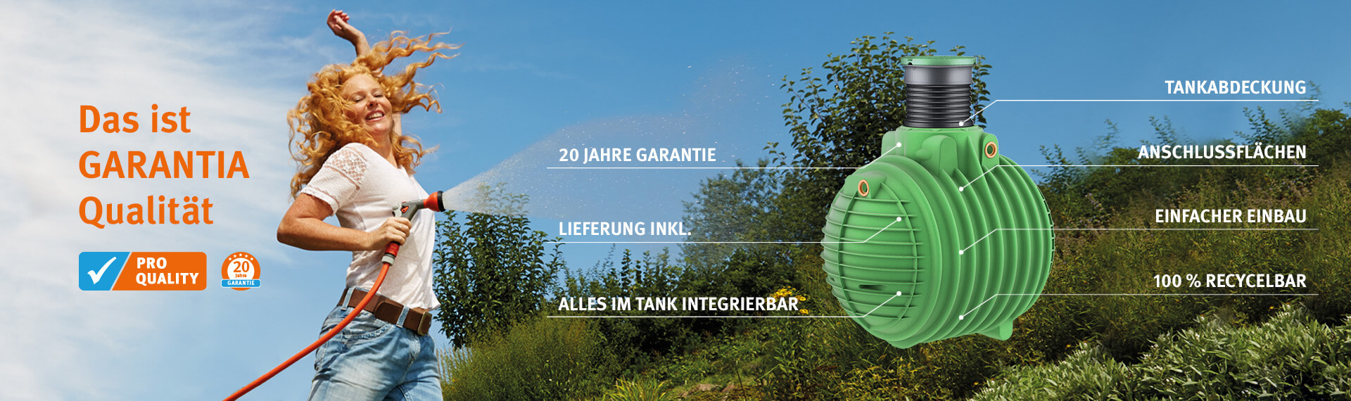 Regenwassertanks